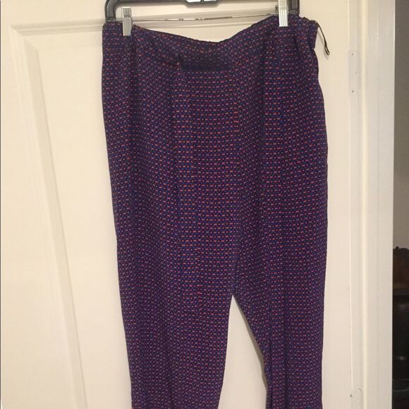 New TORY BURCH $325 Talia All Silk Pull-on Pants - Picture 2 of 10